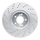 DFC 08-13 BMW M3 Right Rear Drilled GeoSPEC Coated Rotor