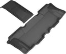 3D MAXpider 2013-2019 Hyundai Santa Fe/Santa Fe Xl Kagu 1st & 2nd & 3rd Row Floormats - Black