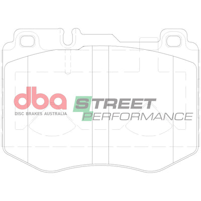 DBA 15-18 Mercedes-Benz C300 (w/Sport Package/AMG Sport Package) Front SP Performance Brake Pads