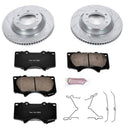 Power Stop 15-22 Toyota 4Runner Front Z23 Evolution Kit w/Cals