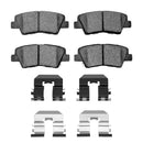 DFC 10-10 Hyundai Elantra Rear Geospec Rotors with 5000 Advanced Brake Pads w/Hardware