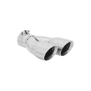 Flowmaster SS Tip 2.5in.IN x 3in. Dual Angle Clamp-L