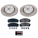 Power Stop 16-22 Lexus RX350 Front and Rear Semi-Coated Rotor Kit