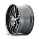 Ridler 606 20x9 / 5x115 BP / 18mm Offset / 72.62mm Hub Matte Black Wheel