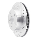 R1 63-82 Chevrolet Camaro Front & Rear Drilled & Slotted Silver Brake Rotor Set