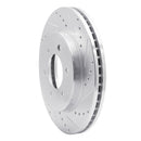 R1 04-08 Ford F-150 Heritage Front Drilled & Slotted Silver Brake Rotor Set