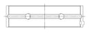 ACL BMW N54/N55/S55B30 3.0L Standard Size Main Bearing Set