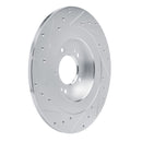 R1 21-25 Hyundai Sonata Front & Rear Drilled & Slotted Silver Brake Rotor Set