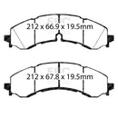 EBC S5 Brake Pad and Rotor Kit