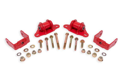 BMR 14-19 Chevrolet Corvette Polyurethane Transmission/Differential Mount - Red