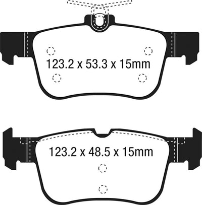 EBC S20 Brake Pad and Rotor Kit
