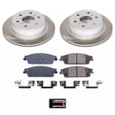 Power Stop 15-20 Cadillac Escalade Front and Rear Semi-Coated Rotor Kit