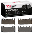 DFC 24-25 Ford Mustang Front 5000 Advanced Ceramic Brake Pads