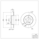 DFC GeoSPEC Coated Rotors - Plain