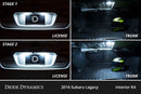 Diode Dynamics 15-19 Subaru Legacy Interior LED Kit Cool White Stage 1