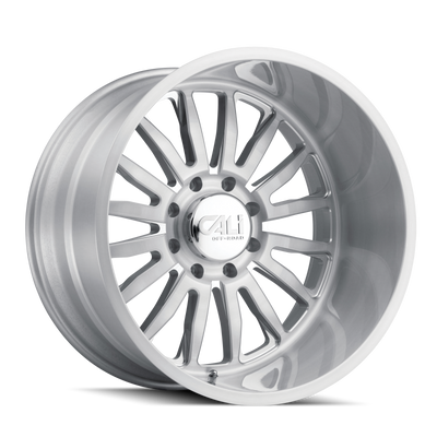 Cali Off-Road 9110 Summit 20x12 / 8x180 BP / -51mm Offset / 124.1mm Hub Brushed Milled Wheel