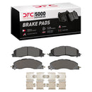 DFC 09-18 Dodge Ram 3500 Front & Rear Geospec Rotors with 5000 Advanced Brake Pads w/Hardware