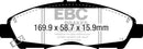 EBC S14 Brake Pad and Rotor Kit