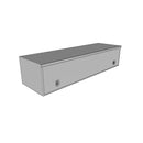 Westin/Brute HD Top Sider 13in x 60in w/flip up Door - Aluminum