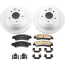 Power Stop 2003 Chevrolet S10 Front & Rear Z17 Evolution Geomet Coated Brake Kit