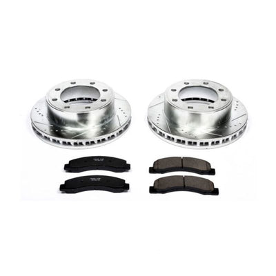 Power Stop 00-05 Ford Excursion Front & Rear Z23 Evolution Sport Brake Kit