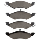 DFC 83-94 Ford EXP Front 5000 Advanced Semi Metallic Brake Pads and Hardware Kit