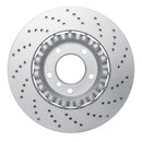 DFC 01-08 BMW 330i Left Front Drilled Hi-Carbon Alloy Geomet Coated Rotor