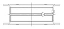 ACL Nissan RB25/RB30 Standard Size High Performance Main Bearing Set