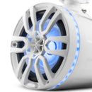 DS18 Marine And Powersports Towers 8in 125 Watts RMS RGB LED Lights White