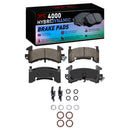 DFC 82-95 Buick Regal Front Geospec Rotors w/4000 HybriDynamic Brake Pads w/Hardware