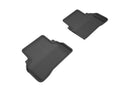 3D MAXpider 2015-2020 Mercedes Benz C-Class (W205) Sedan Kagu 1st & 2nd Row Floormats - Black