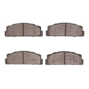 DFC 66-73 Fiat 850/124 Front 5000 Advanced Semi Metallic Brake Pads