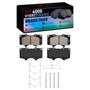 DFC 10-24 Lexus GX460 Front & Rear Geospec Rotors w/4000 HybriDynamic Brake Pads w/Hardware