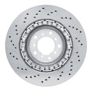 DFC 06-08 BMW Z4 Right Front Drilled Hi-Carbon Alloy Geomet Coated Rotor