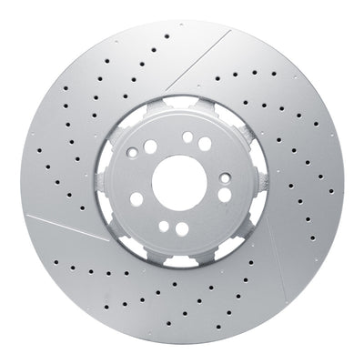 DFC 21-25 Mercedes-Benz Gle63 AMG S Front Drilled & Slotted Hi-Carbon Alloy GEOMET Coated Rotor