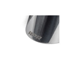 APR Single-Walled 4in Slash-Cut Tips - Polished Silver - Set of 2