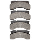 DFC 83-99 Ford LN600 Short Conventional (w/Front Disc Brakes) Front Heavy Duty Pads - Semi Metallic