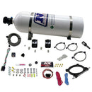Nitrous Express 11-15 Ford Mustang GT 5.0L High Output Nitrous Plate Kit (50-250HP) w/15lb Bottle