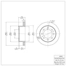 DFC GeoSPEC Coated Rotors - Plain