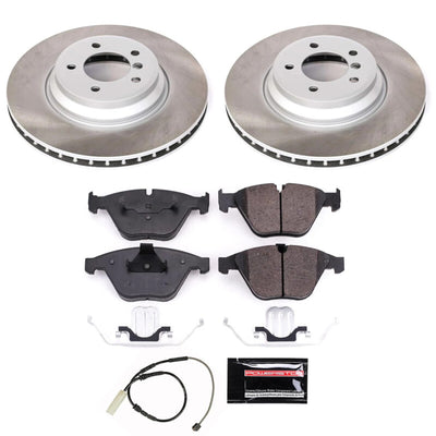 Power Stop 2011 BMW 335d Front and Rear Semi-Coated Rotor Kit