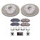 Power Stop 98-02 Honda Accord Front and Rear Semi-Coated Rotor Kit