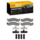 DFC 95-00 Ford E-350 Super Duty Front Rotors with Heavy Duty Brake Pads w/Hardware