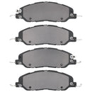 DFC 07-14 Ford Mustang Front 5000 Advanced Low Metallic Brake Pads