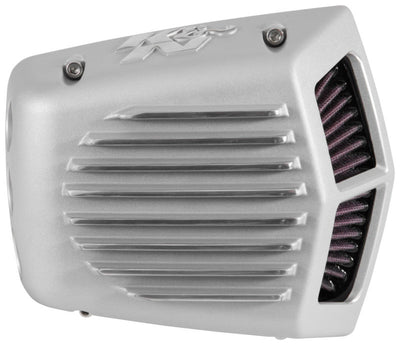 K&N Street Metal Intake System 08-16 Harley-Davidson Shaker Silver H/D Touring Models
