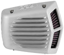K&N Street Metal Intake System 08-16 Harley-Davidson Shaker Silver H/D Touring Models