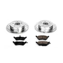 Power Stop 01-07 Chrysler Town & Country Front & Rear Z23 Evolution Sport Brake Kit w/Calipers