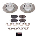 Power Stop 2008 Audi A3 Front and Rear Semi-Coated Rotor Kit
