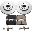 Power Stop 16-18 Cadillac CT6 Front & Rear Z17 Evolution Geomet Coated Brake Kit
