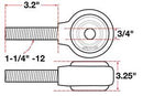 SPC Performance xAxis Rod End Ball Joint