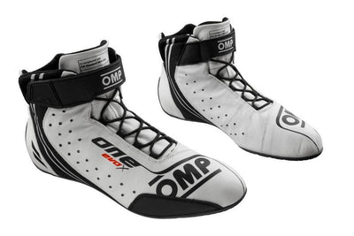 OMP ONE EVO X SHOES MY2024 FIA 8856-2018 BLACK SIZE 39